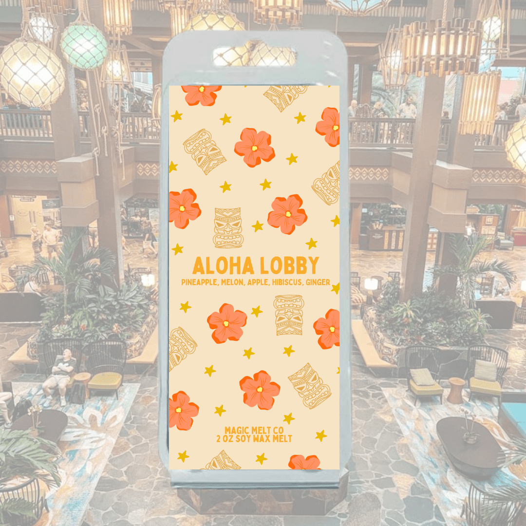 Aloha Lobby Soy Wax Melt Home Fragrances Magic Melt Co. Aloha Lobby Soy Wax Melt