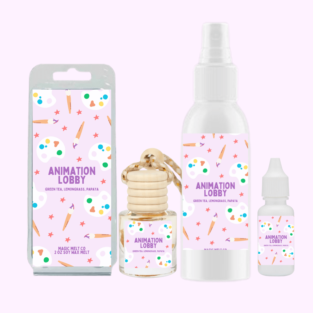 Animation Lobby Scent Collection Magic Melt Co. Animation Lobby Scent Collection