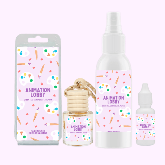 Animation Lobby Scent Collection Magic Melt Co. Animation Lobby Scent Collection