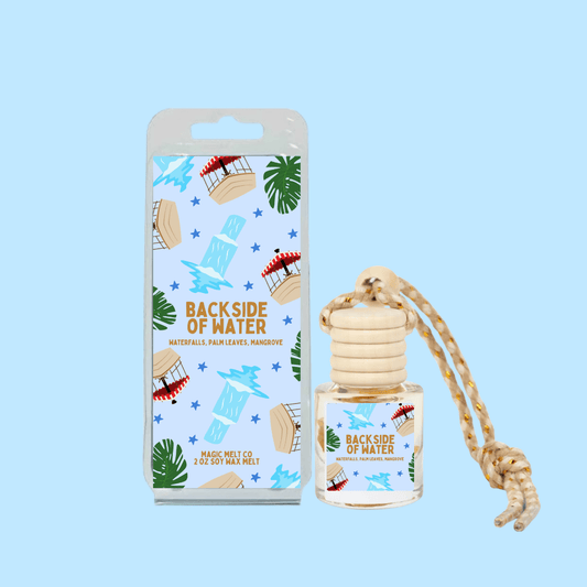 Backside of Water Scent Collection Magic Melt Co. Backside of Water Scent Collection