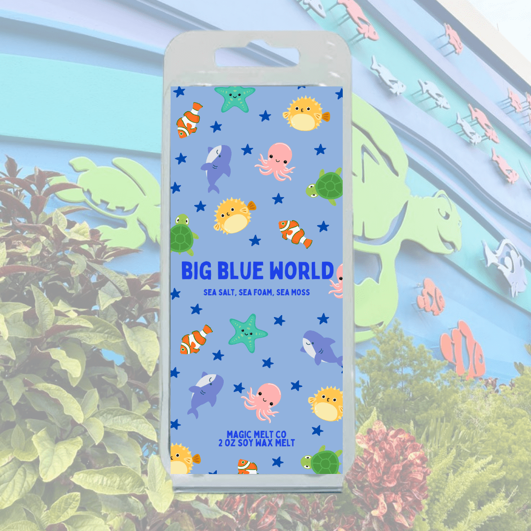Big Blue World Soy Wax Melt Magic Melt Co. Big Blue World Soy Wax Melt