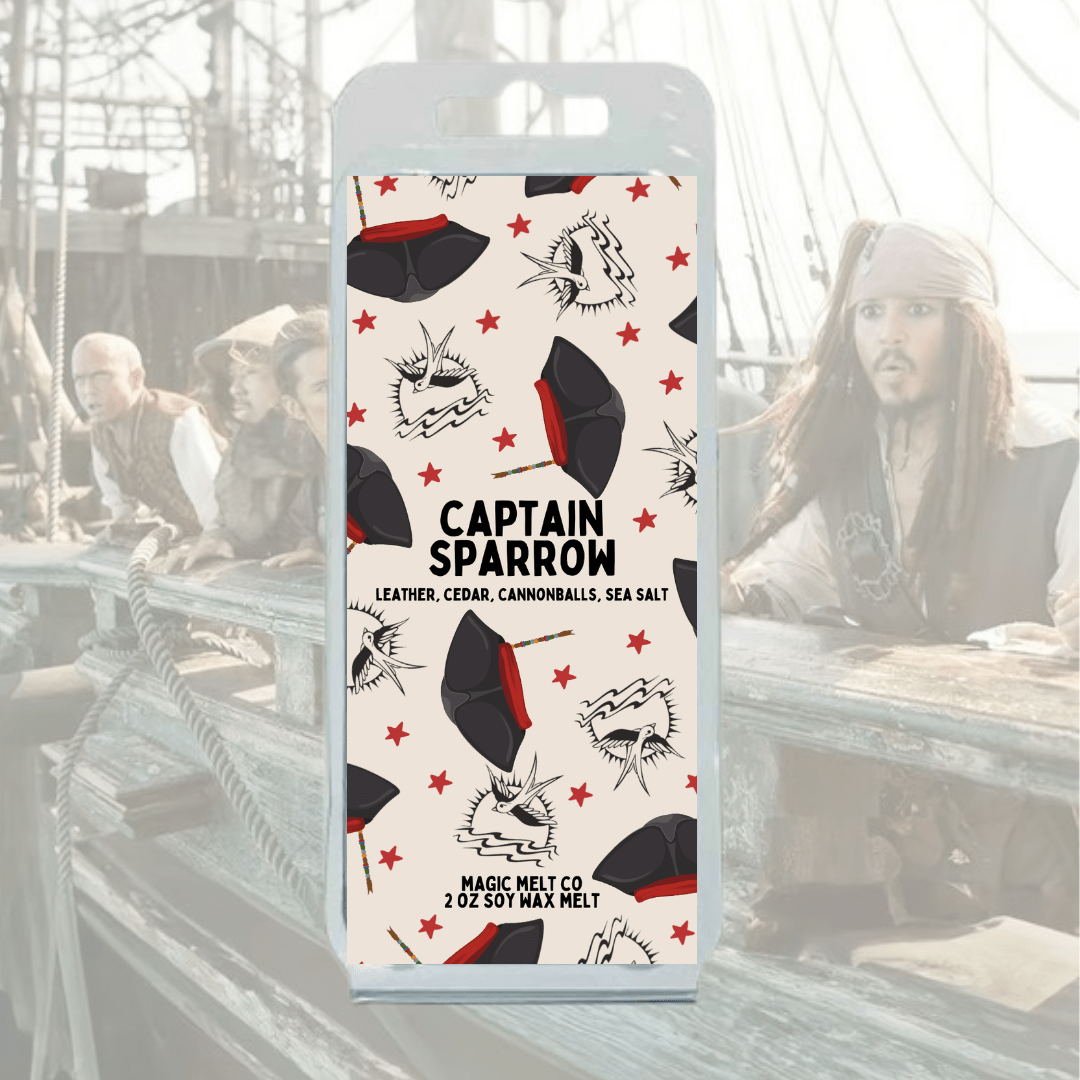 Captain Sparrow Soy Wax Melt Magic Melt Co. Captain Sparrow Soy Wax Melt