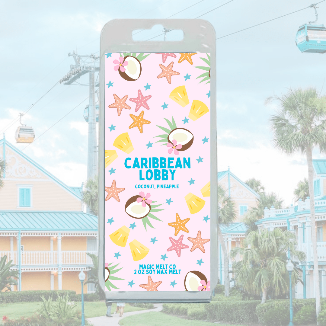 Caribbean Lobby Soy Wax Melt Magic Melt Co. Caribbean Lobby Soy Wax Melt