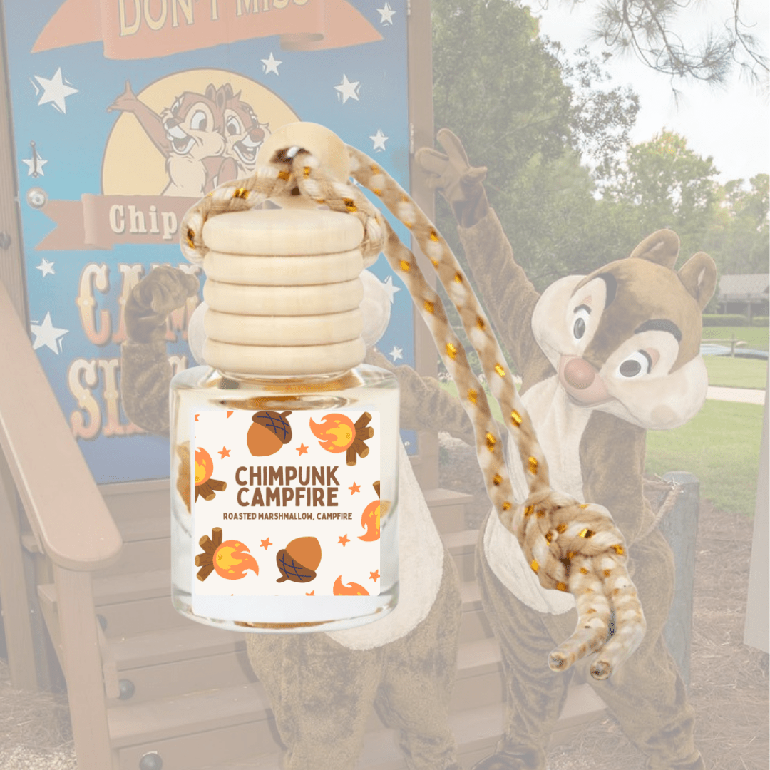 Chipmunk Campfire Car Diffuser Magic Melt Co. Chipmunk Campfire Car Diffuser