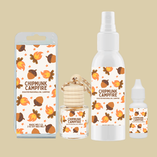 Chipmunk Campfire Scent Collection Magic Melt Co. Chipmunk Campfire Scent Collection
