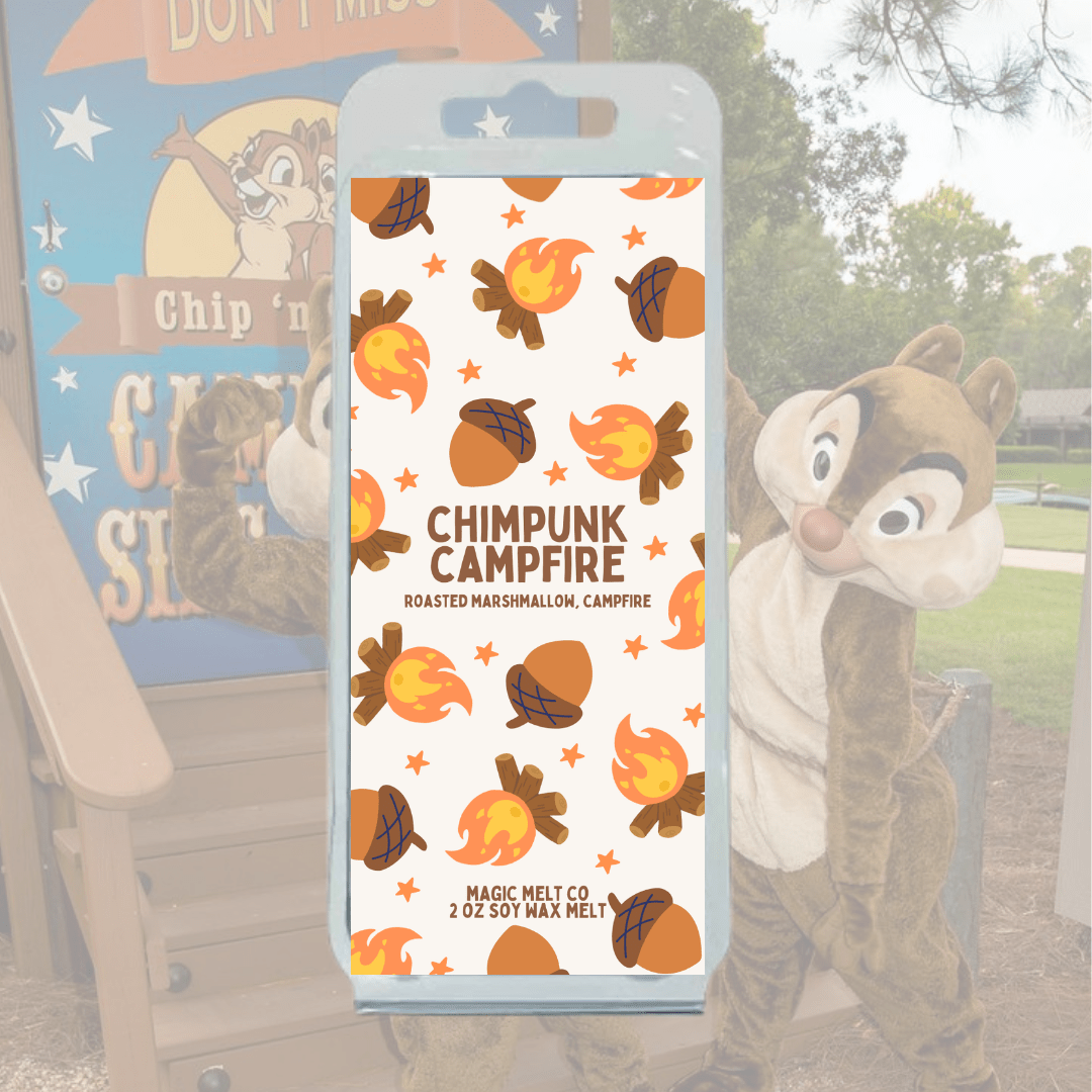 Chipmunk Campfire Soy Wax Melt Magic Melt Co. Chipmunk Campfire Soy Wax Melt