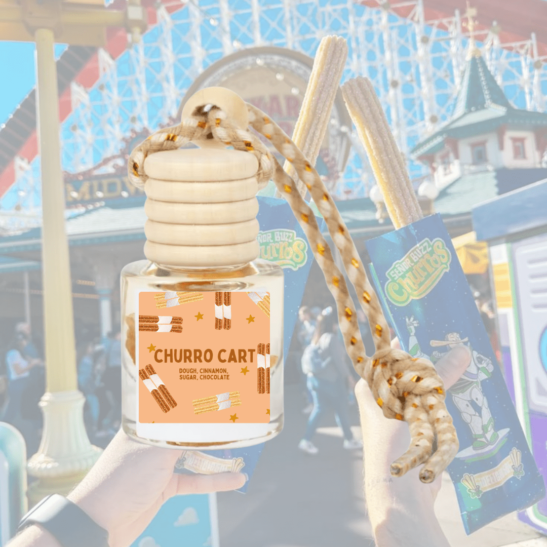 Churro Cart Car Diffuser Magic Melt Co. Churro Cart Car Diffuser