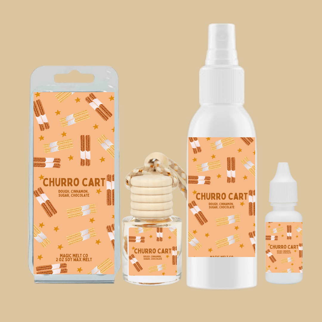 Churro Cart Scent Collection Magic Melt Co. Churro Cart Scent Collection