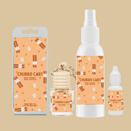 Churro Cart Scent Collection Magic Melt Co. Churro Cart Scent Collection