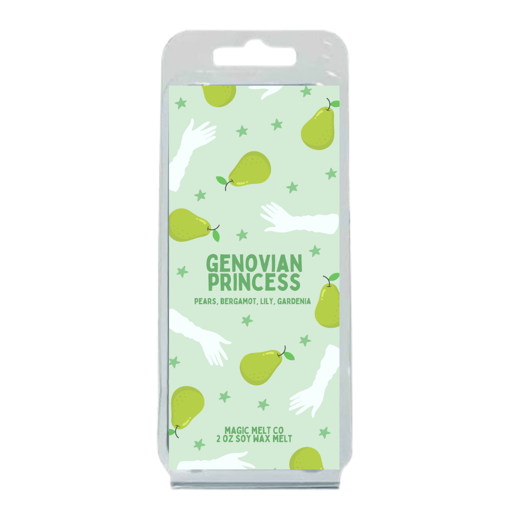 Genovian Princess Soy Wax Melt Magic Melt Co. Genovian Princess Soy Wax Melt