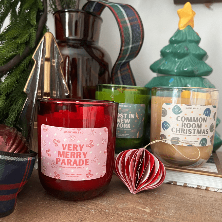 Holiday Soy Wax Candles Magic Melt Co. Holiday Soy Wax Candles