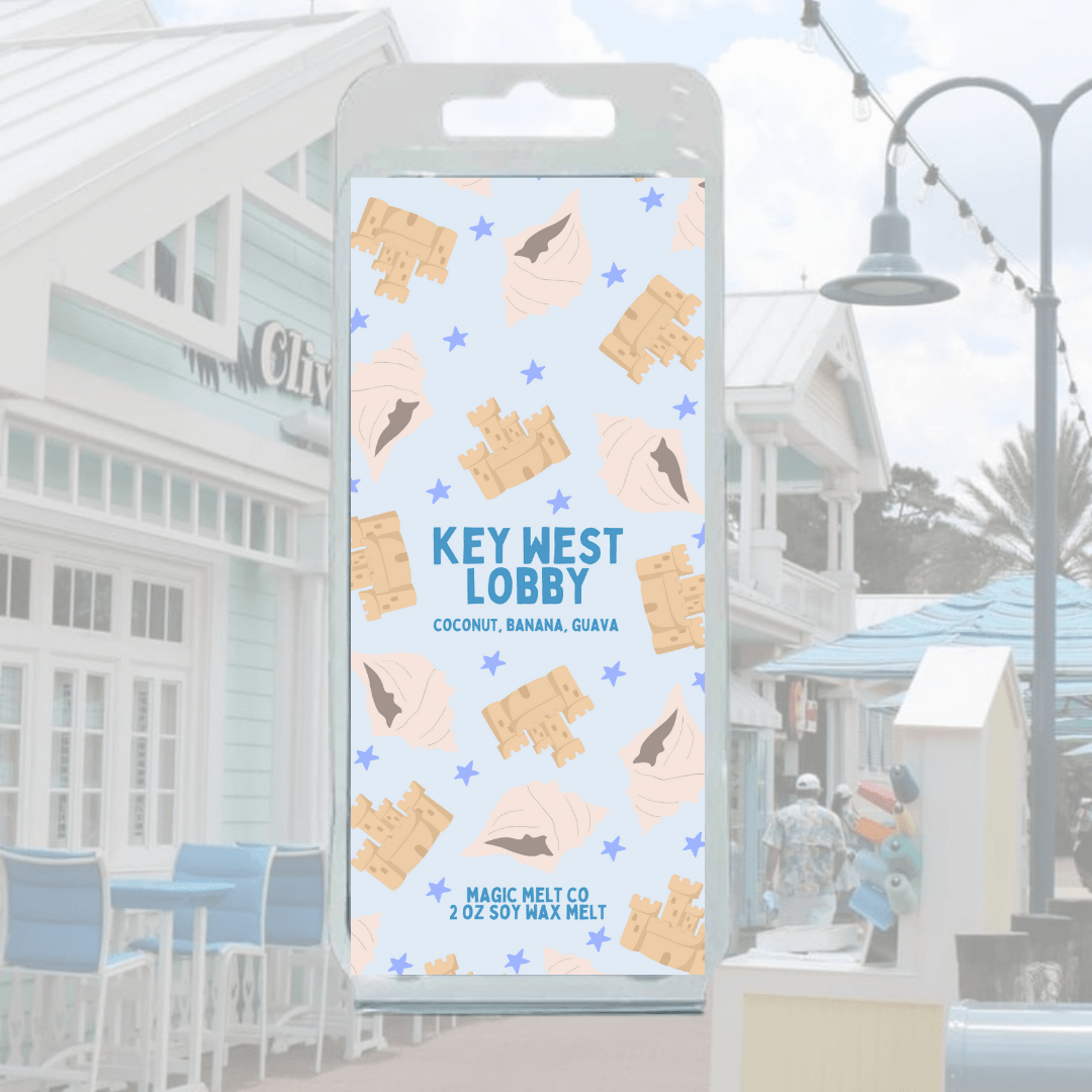 Key West Lobby Soy Wax Melt Magic Melt Co. Key West Lobby Soy Wax Melt