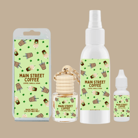 Main Street Coffee Scent Collection Magic Melt Co. Main Street Coffee Scent Collection