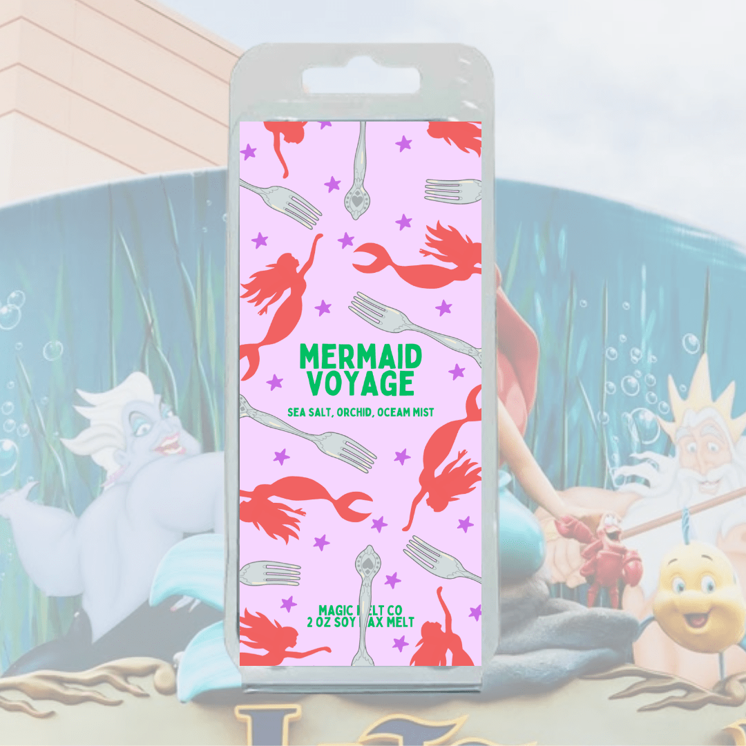 Mermaid Voyage Soy Wax Melt Magic Melt Co. Mermaid Voyage Soy Wax Melt