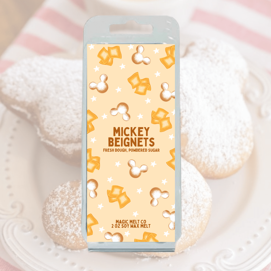 Mickey Beignets Soy Wax Melt Magic Melt Co. Mickey Beignets Soy Wax Melt