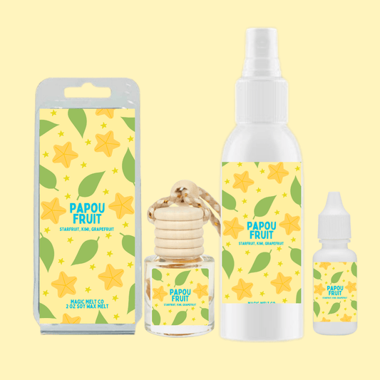 Papou Fruit Scent Collection Magic Melt Co. Papou Fruit Scent Collection