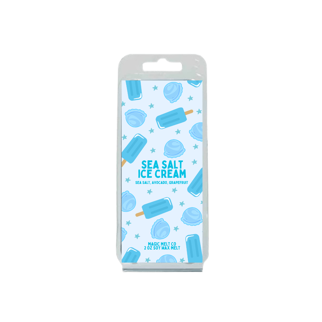 Sea Salt Ice Cream Scent Collection Magic Melt Co. Sea Salt Ice Cream Scent Collection