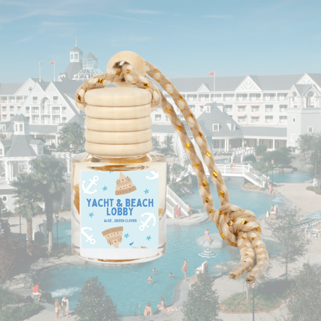 Yacht & Beach Lobby Car Diffuser Magic Melt Co. Yacht & Beach Lobby Car Diffuser