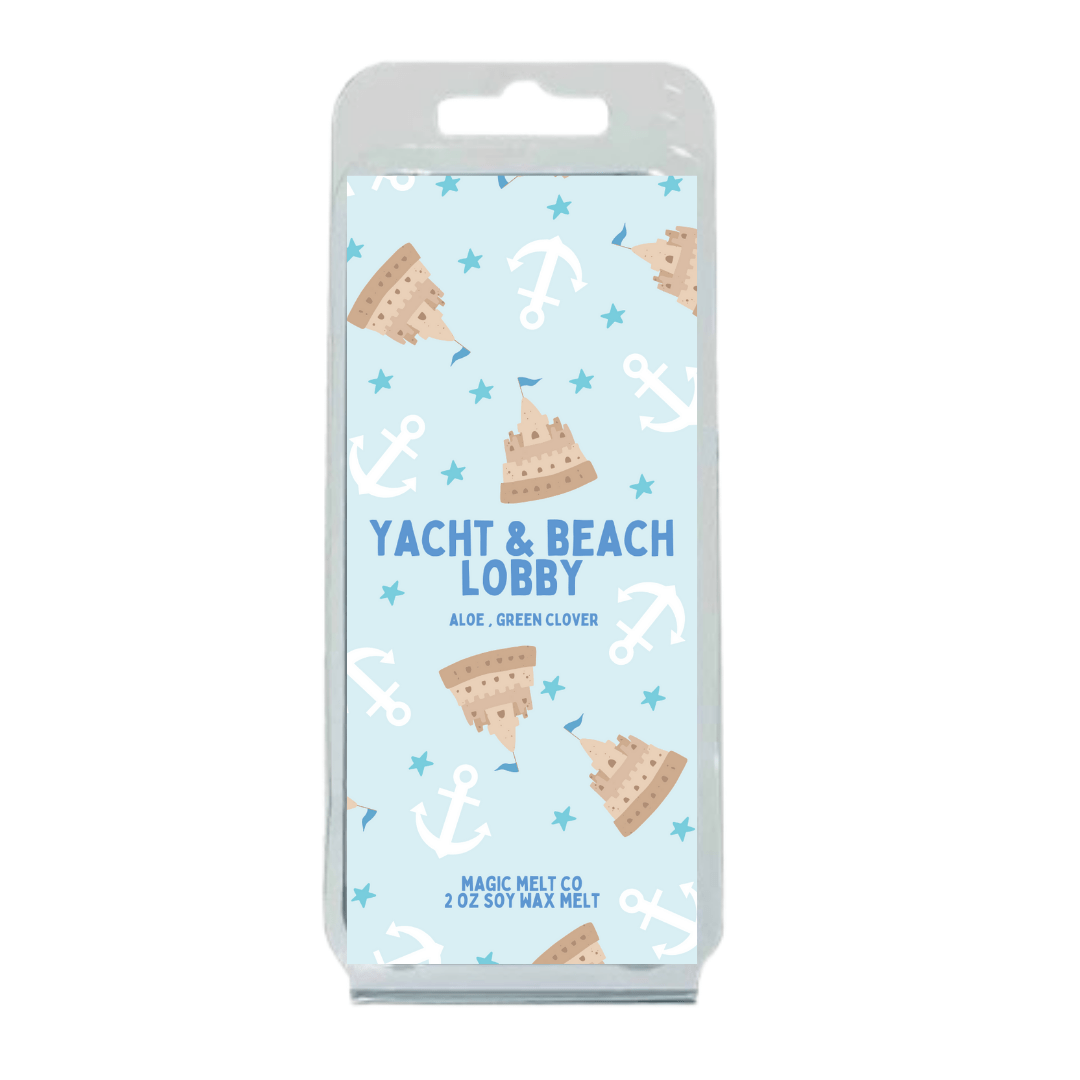 Yacht & Beach Lobby Soy Wax Melt Magic Melt Co. Yacht & Beach Lobby Soy Wax Melt