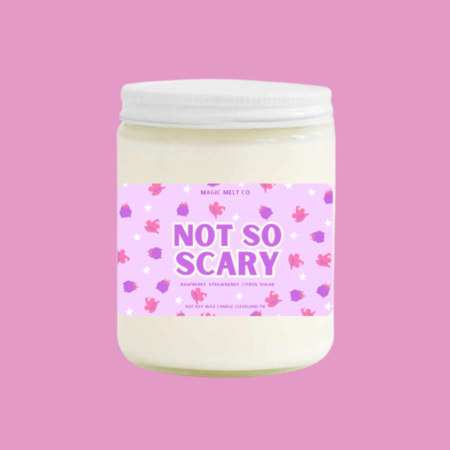 Not So Scary Soy Wax Candle