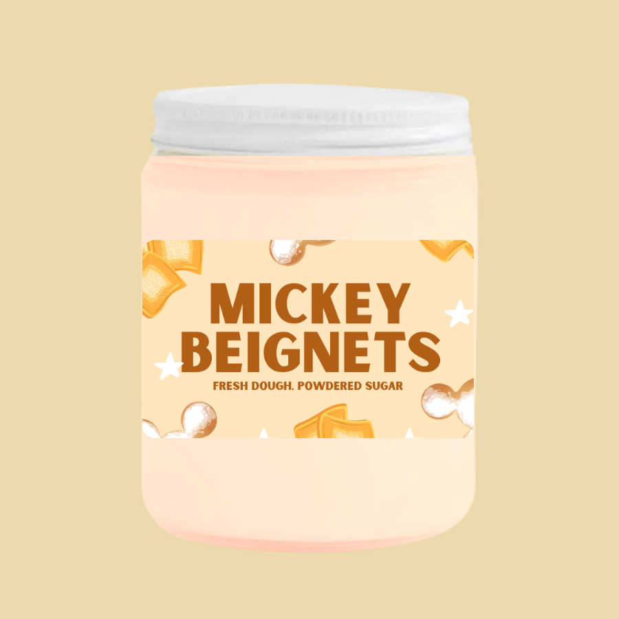 Mickey Beignets Soy Wax Candle