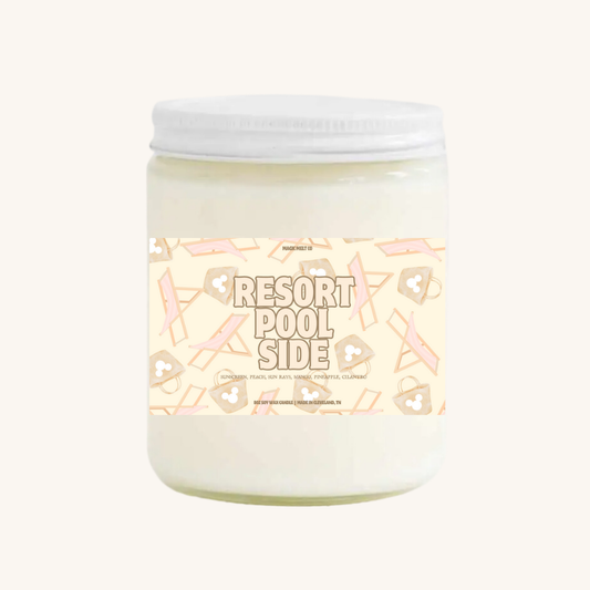 Resort Pool Side Soy Wax Candle