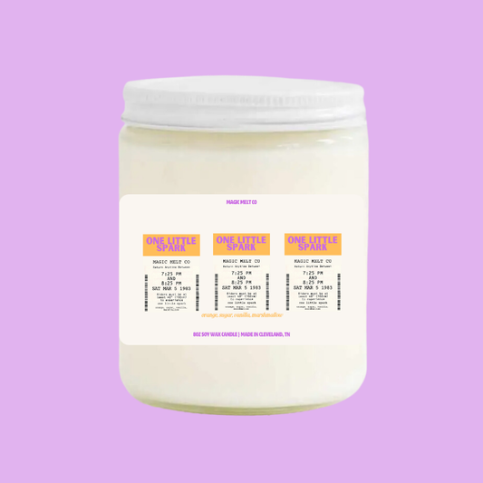 One Little Spark Soy Wax Candle
