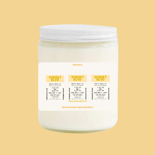 Sunset BLVD Soy Wax Candle