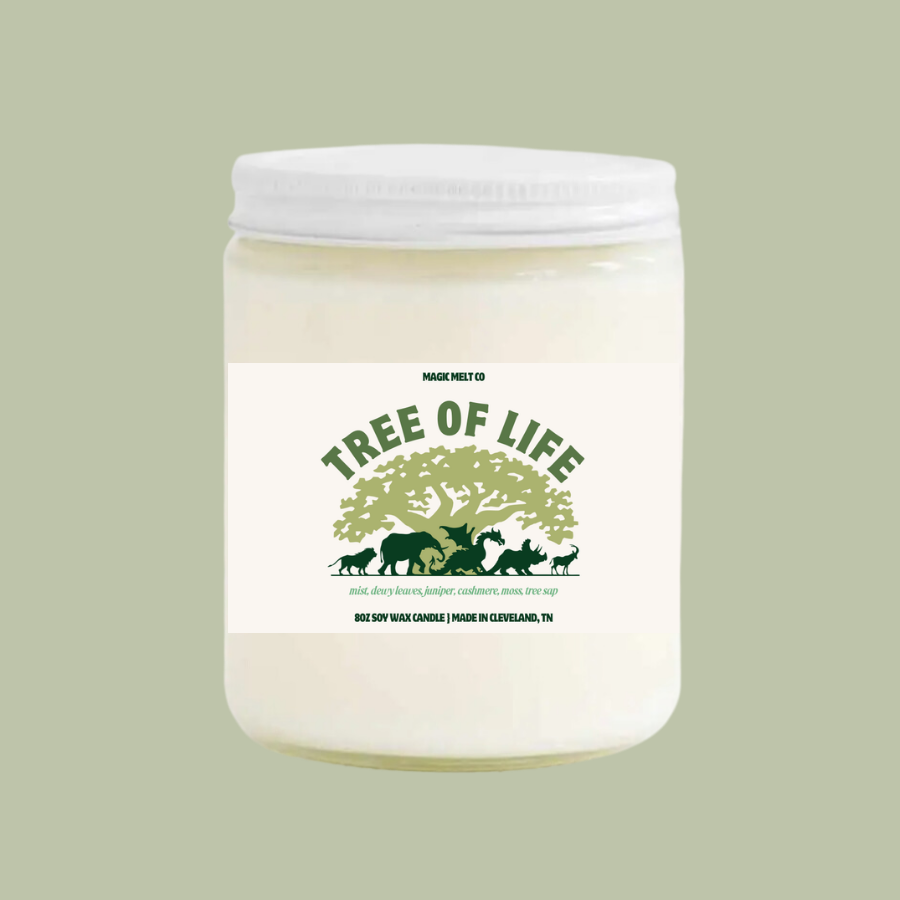 Tree Of Life Soy Wax Candle