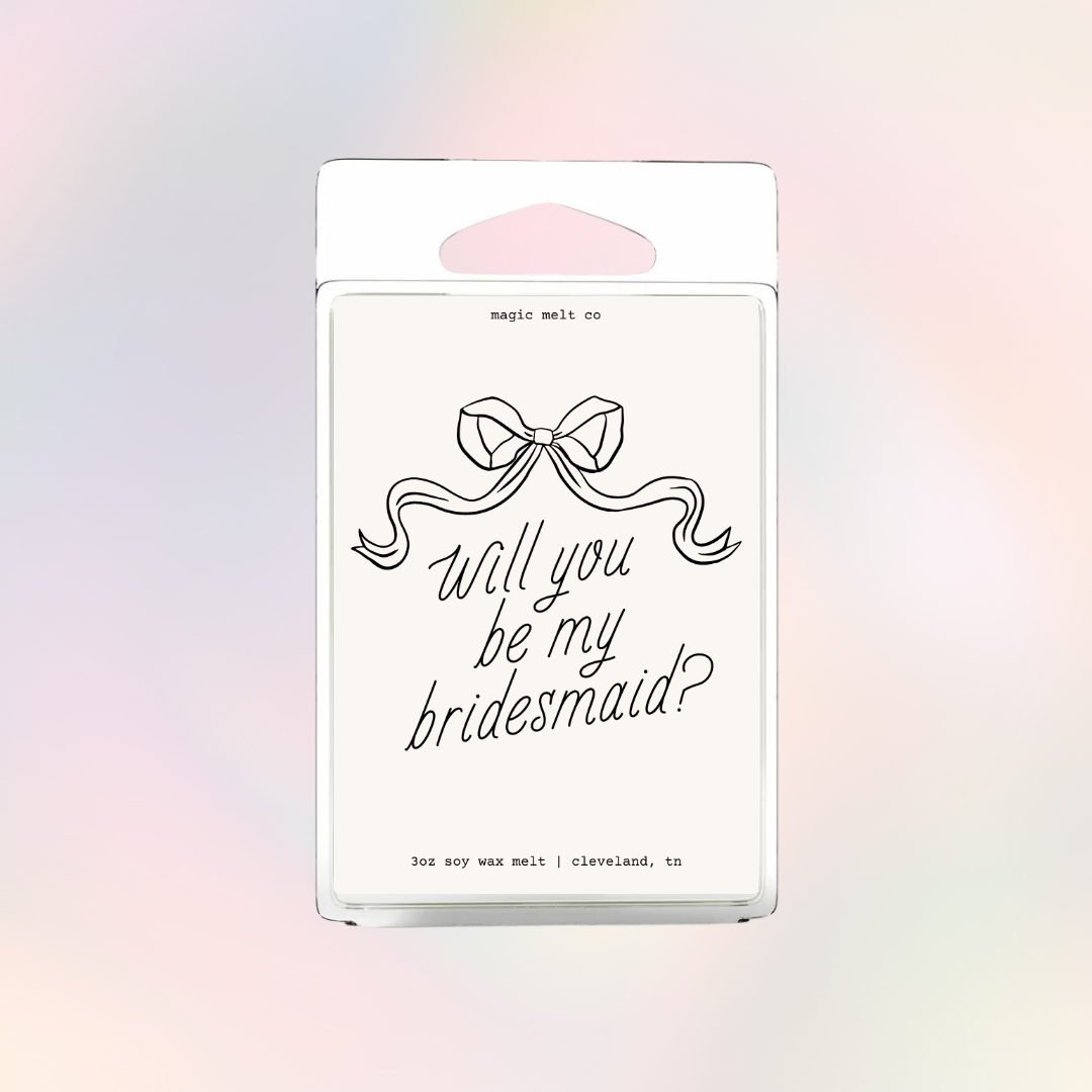 Custom Bridesmaid Soy Wax Melts