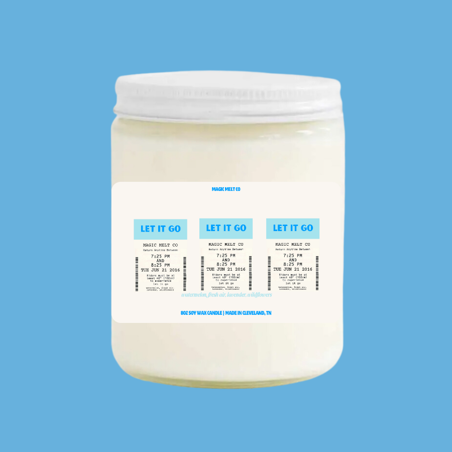 Let It Go Soy Wax Candle