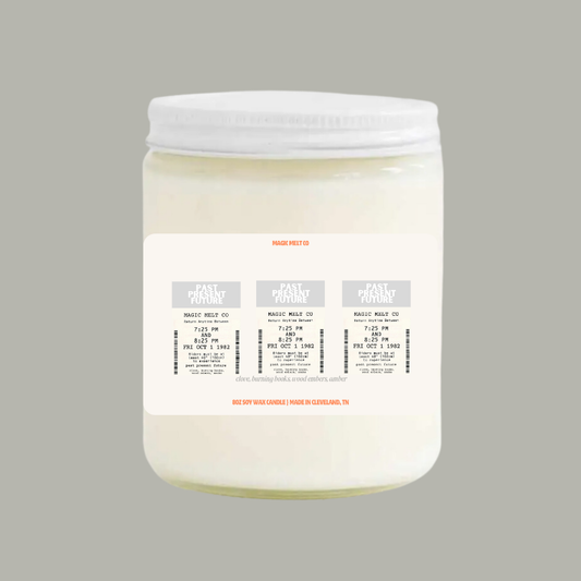 Past Present Future Soy Wax Candle
