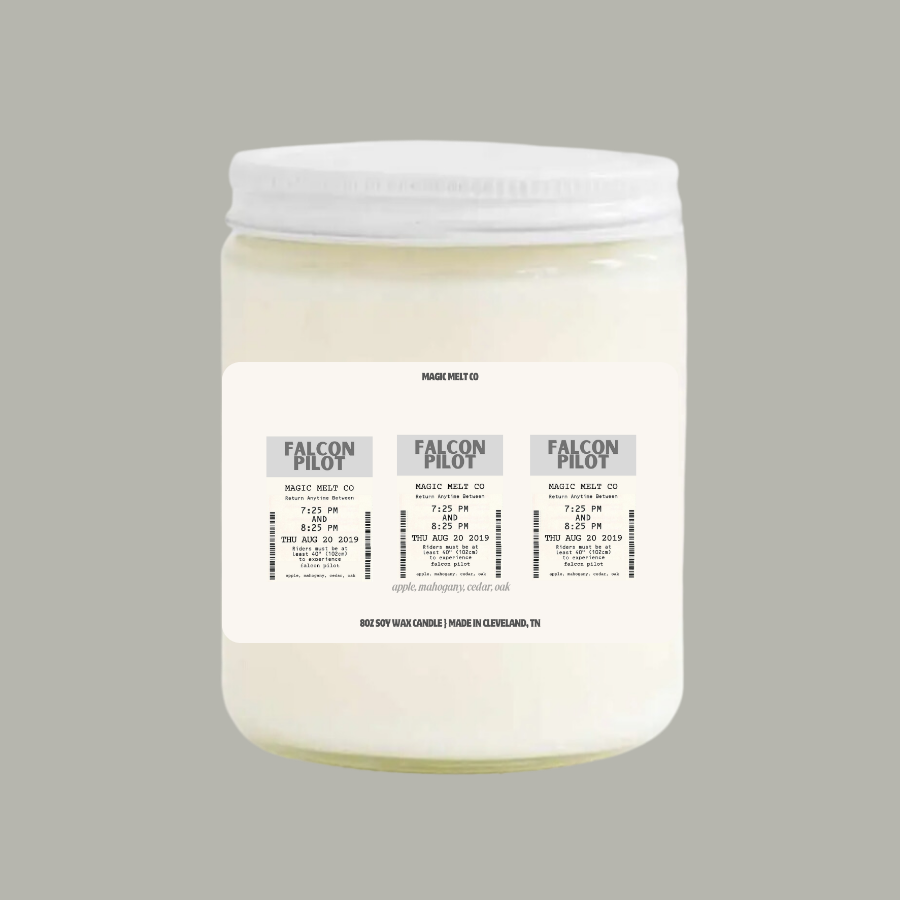 Falcon Pilot Soy Wax Candle