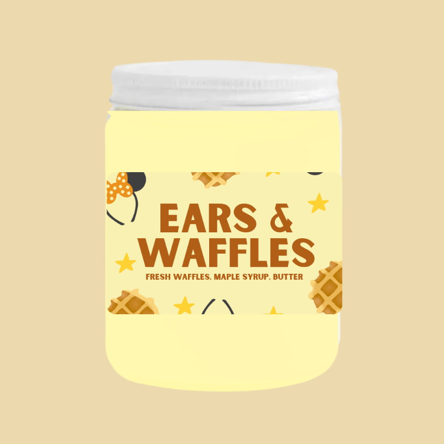 Ears & Waffles Soy Wax Candle