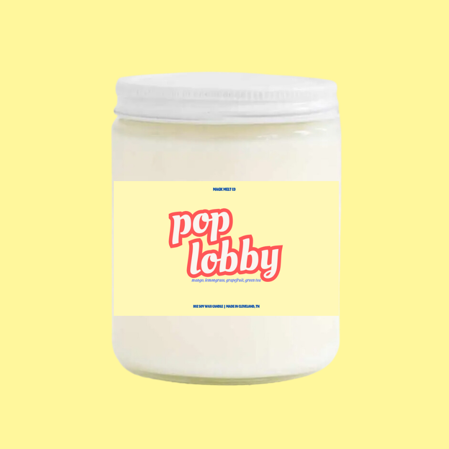 Pop Lobby Soy Wax Candle