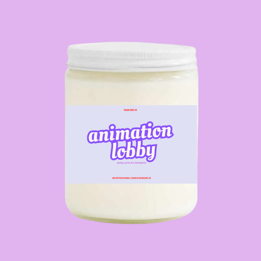 Animation Lobby Soy Wax Candle