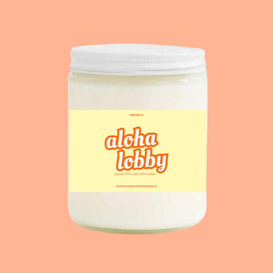 Aloha Lobby Soy Wax Candle