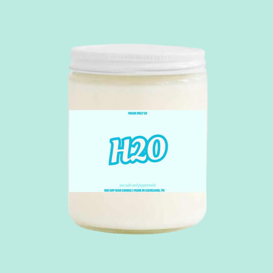 H20 Soy Wax Candle
