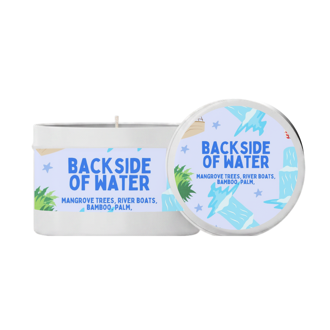 Backside of Water Scent Collection