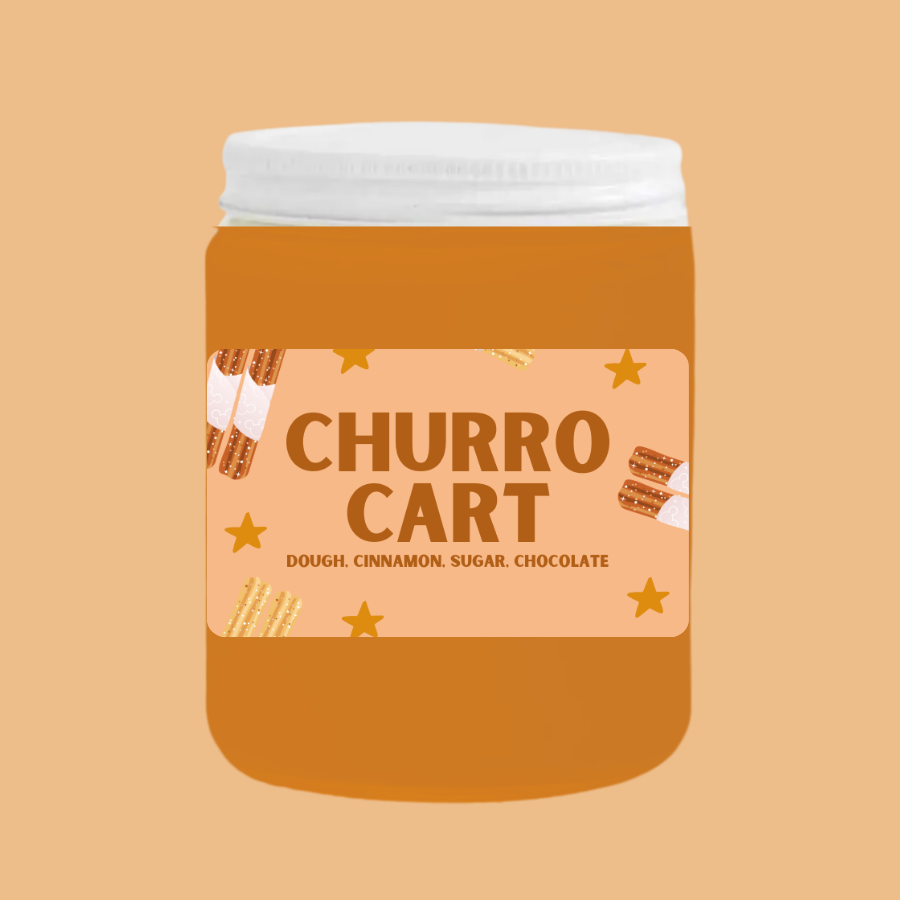 Churro Cart Soy Wax Candle