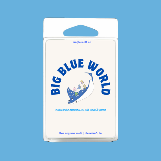 Big Blue World Soy Wax Melt