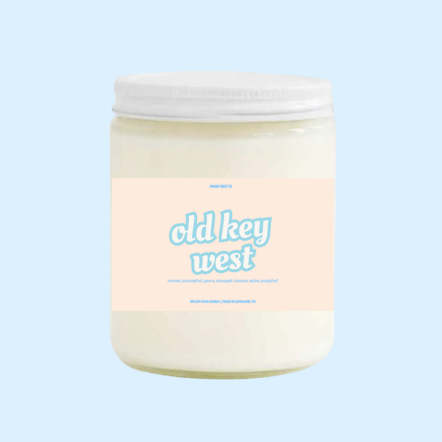 Old Key West Soy Wax Candle