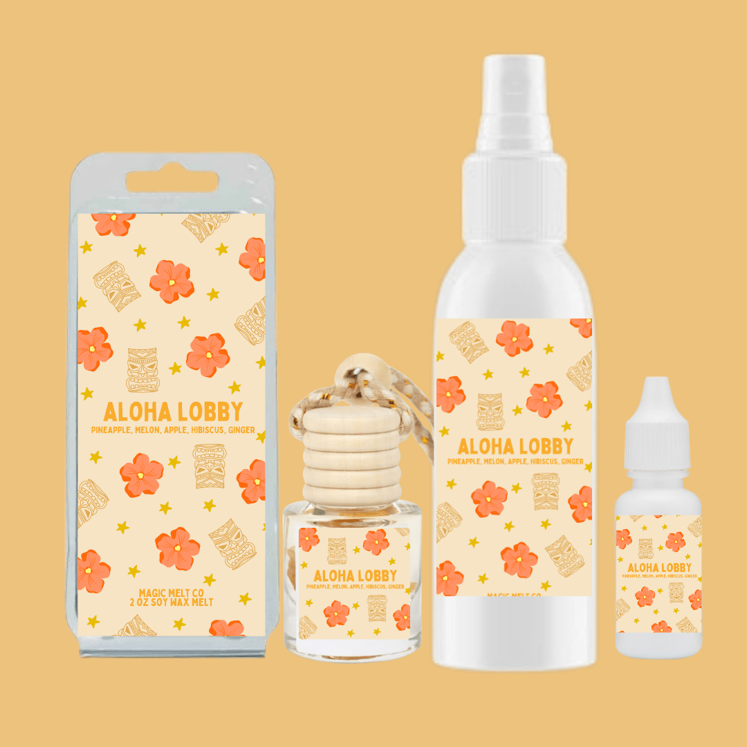 Aloha Lobby Scent Collection Magic Melt Co. Aloha Lobby Scent Collection