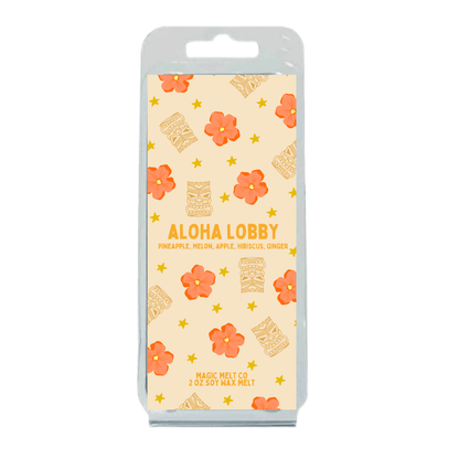 Aloha Lobby Soy Wax Melt Home Fragrances Magic Melt Co. Aloha Lobby Soy Wax Melt
