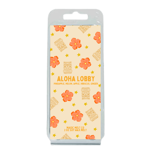 Aloha Lobby Soy Wax Melt Home Fragrances Magic Melt Co. Aloha Lobby Soy Wax Melt