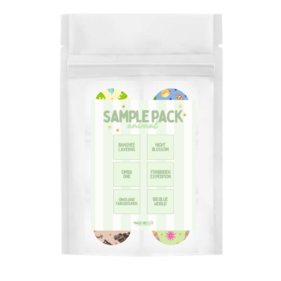 Animal Sample Pack Magic Melt Co. Animal Sample Pack