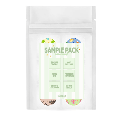 Animal Sample Pack Magic Melt Co. Animal Sample Pack