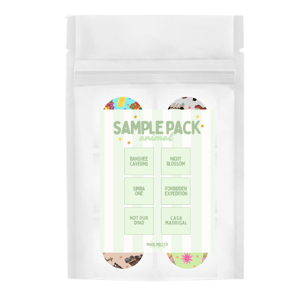 Animal Sample Pack Magic Melt Co. Animal Sample Pack