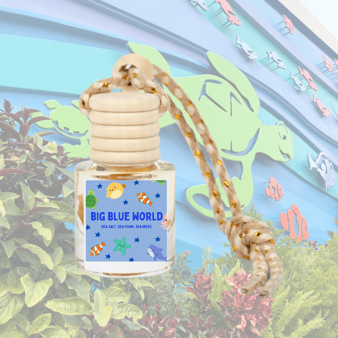 Big Blue World Car Diffuser Magic Melt Co. Big Blue World Car Diffuser