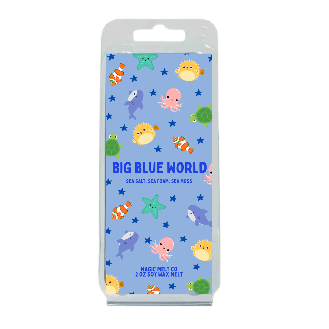 Big Blue World Soy Wax Melt Magic Melt Co. Big Blue World Soy Wax Melt